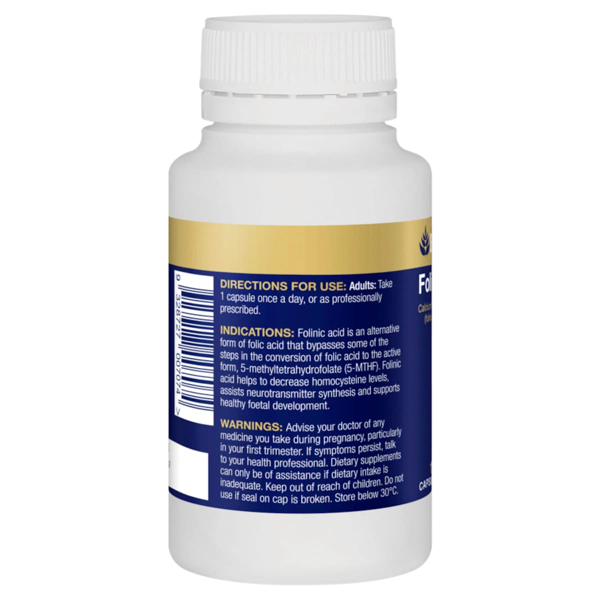 BioCeuticals Folinic Acid 120 Capsules
