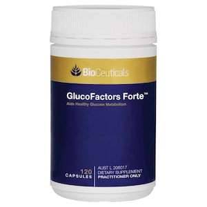 BioCeuticals Glucofactors Forte 120 Capsules