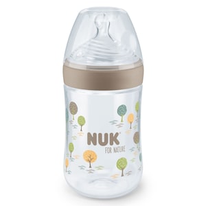 NUK for Nature Baby Bottle With Small Silicone Teat 260ml