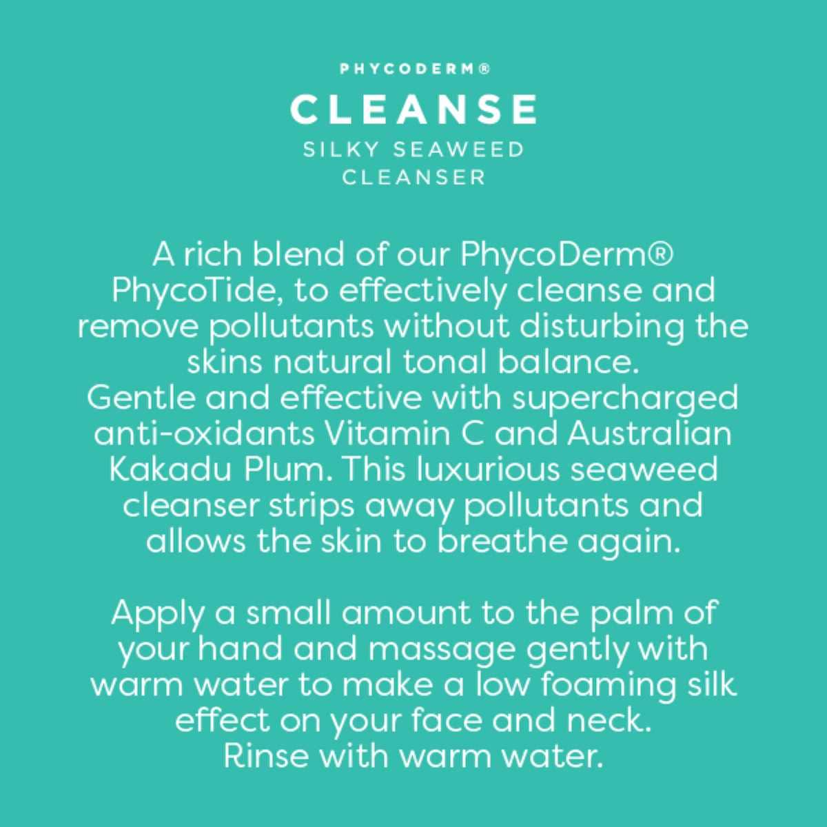 Cleanse Seaweed Facial Wash 300ml