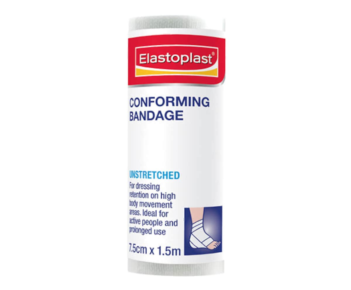 Elastoplast Conforming Bandage Unstretched 7.5cm x 1.5m Roll