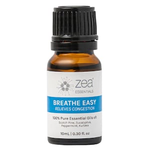 Zea Essentials Breathe Easy Essential Oil Blend 10ml