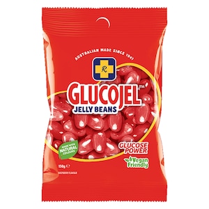 Glucojel Red Jelly Beans 150g