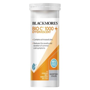 Blackmores Bio C 1000mg Effervescent 10 Tablets
