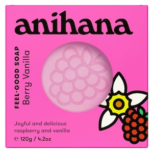 Anihana Feel Good Soap Berry Vanilla 120g