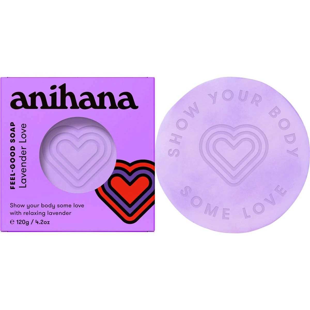 Anihana Feel Good Soap Lavender Love 120g