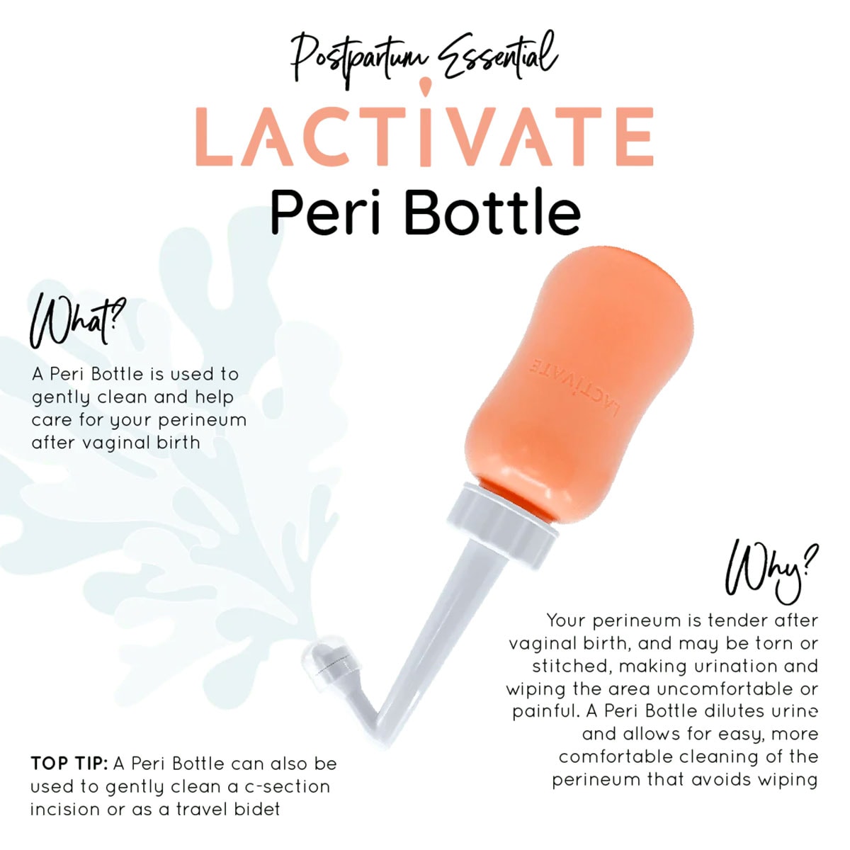 Lactivate Peri Perineal Bottle