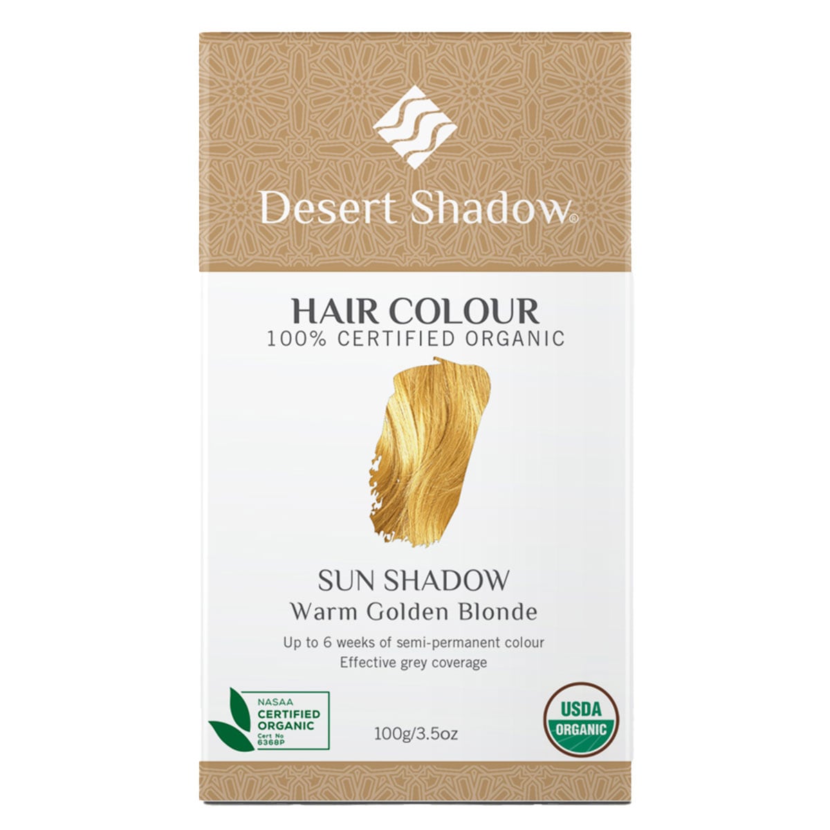 Desert Shadow Organic Hair Colour - Sun Shadow 100g