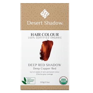 Desert Shadow Organic Hair Colour - Deep Red 100g
