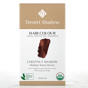 Desert Shadow Organic Hair Colour - Chestnut Shadow 100g