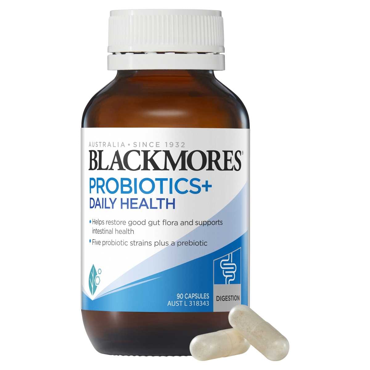 Blackmores Probiotics + Daily Health 90 Capsules Australia