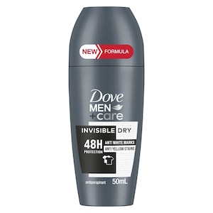Dove Mens Invisible Dry Deodorant Roll On 50ml