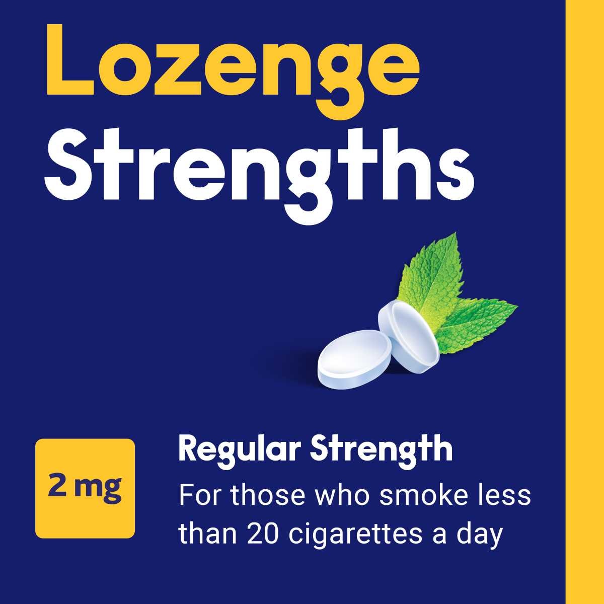 Nicabate Quit Smoking Mini Lozenges Mint 2Mg - 60 Pack