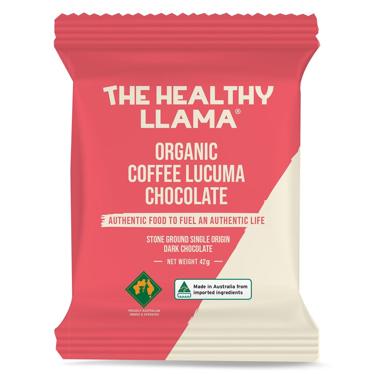 Healthy Llama Organic Coffee Lucuma Chocolate 42g