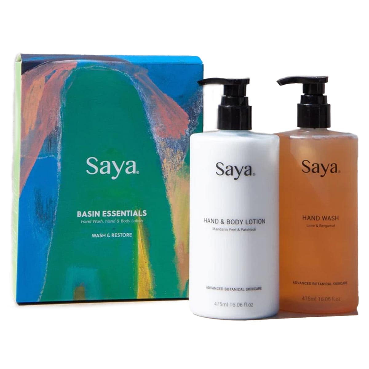 Saya Skincare Basin Essentials 2 x 475ml