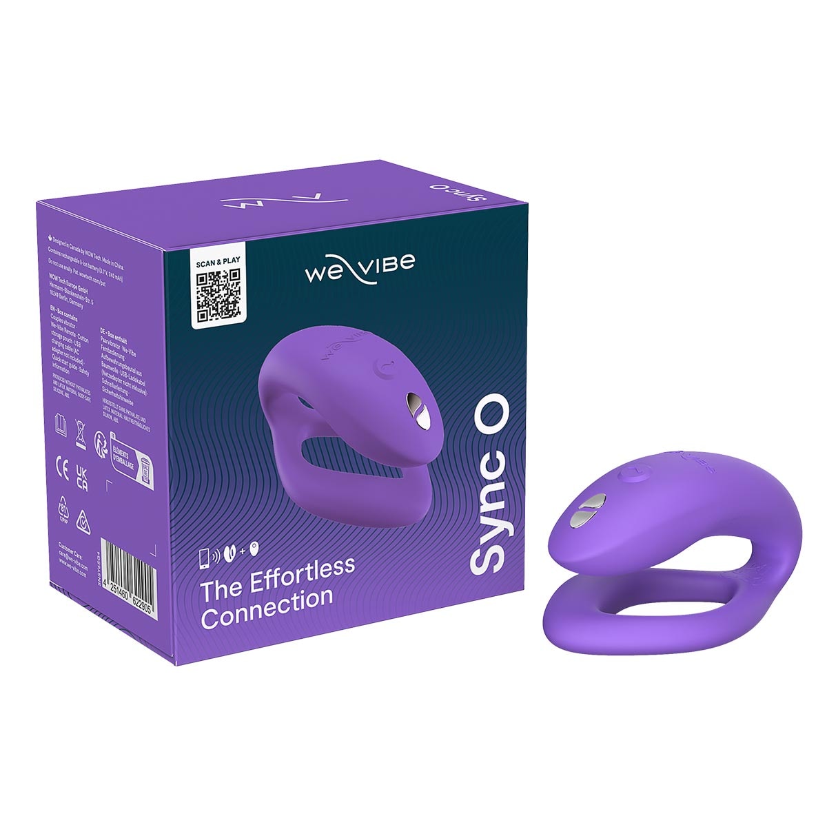 We-Vibe Sync O Bright Purple