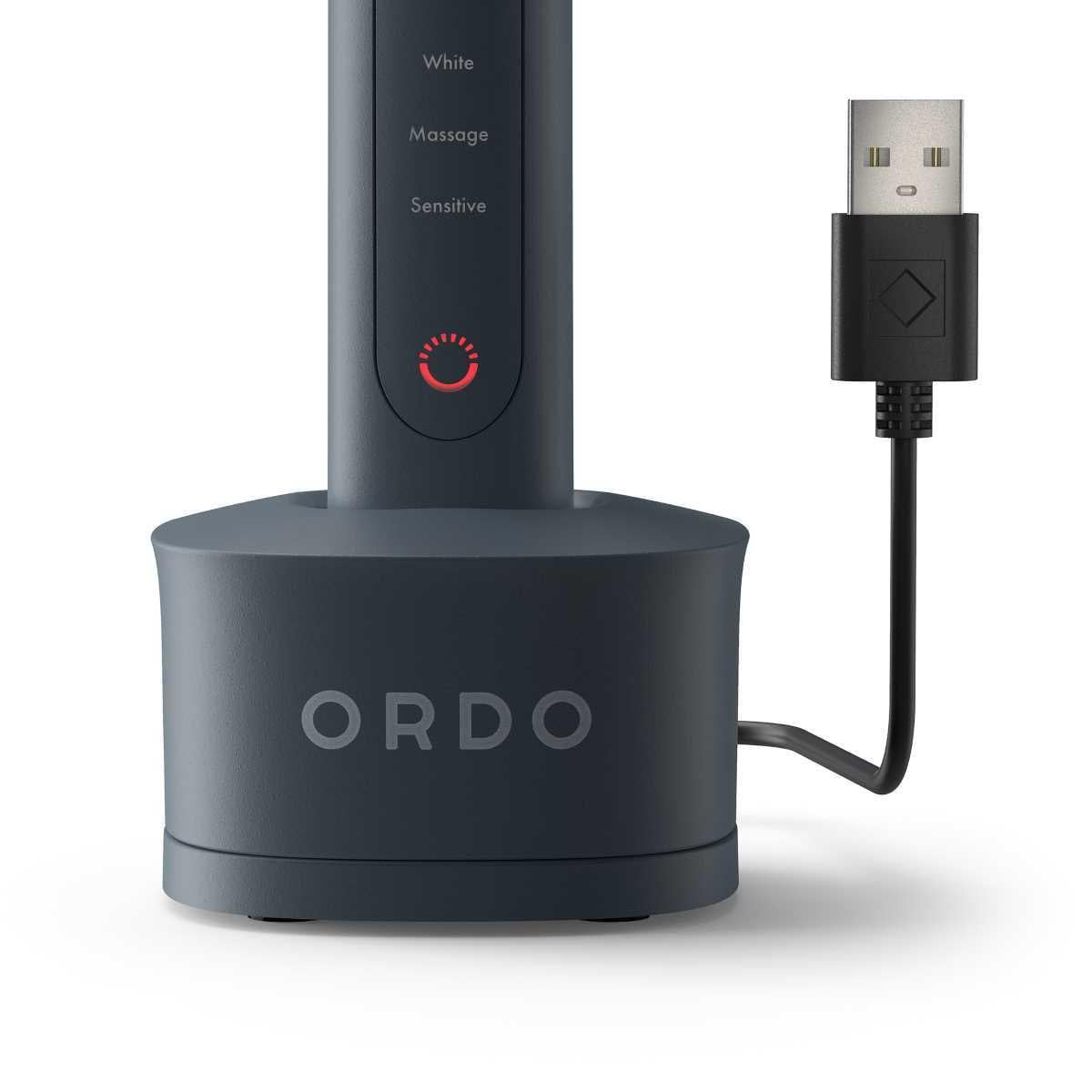 Ordo Sonic+ Electric Toothbrush & Charging Travel Case - Charcoal Grey