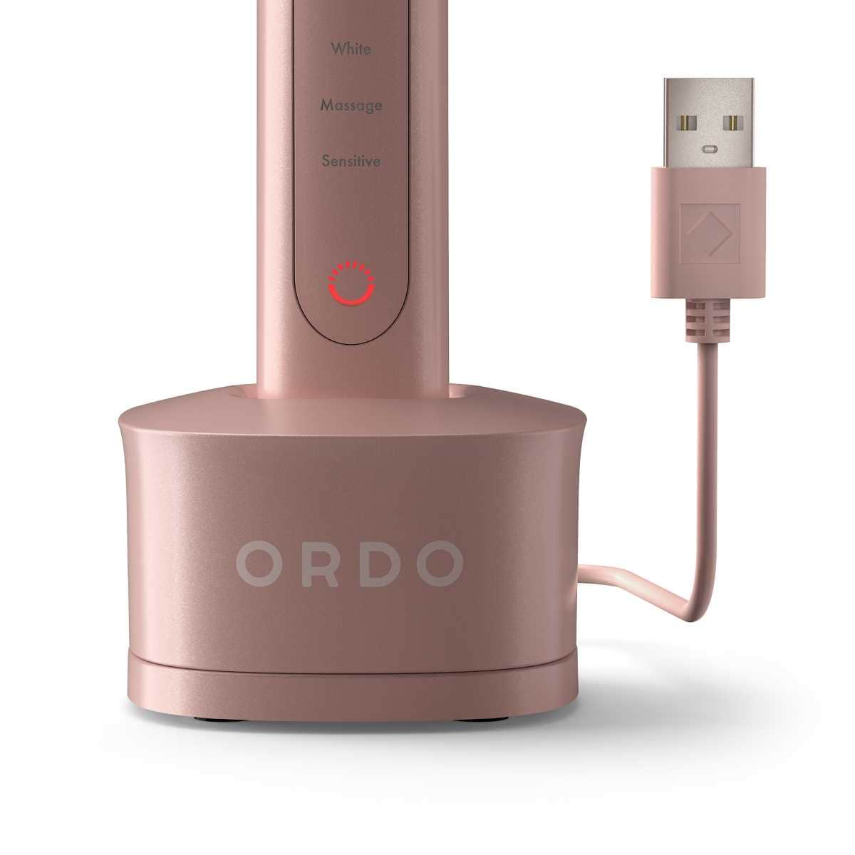 Ordo Sonic+ Electric Toothbrush & Charging Travel Case - Rose Gold