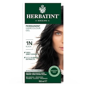 Herbatint Permanent Hair Colour Gel 1N Black 150ml