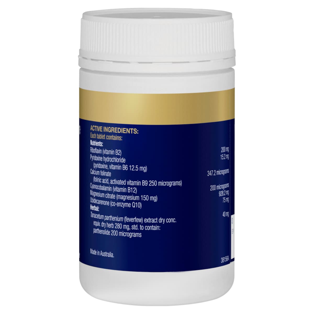 BioCeuticals Migraine Care 120 Tablets