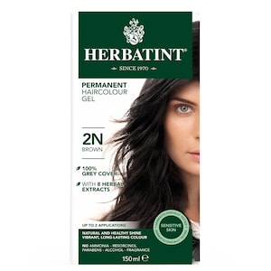 Herbatint Permanent Hair Colour Gel 2N Brown 150ml