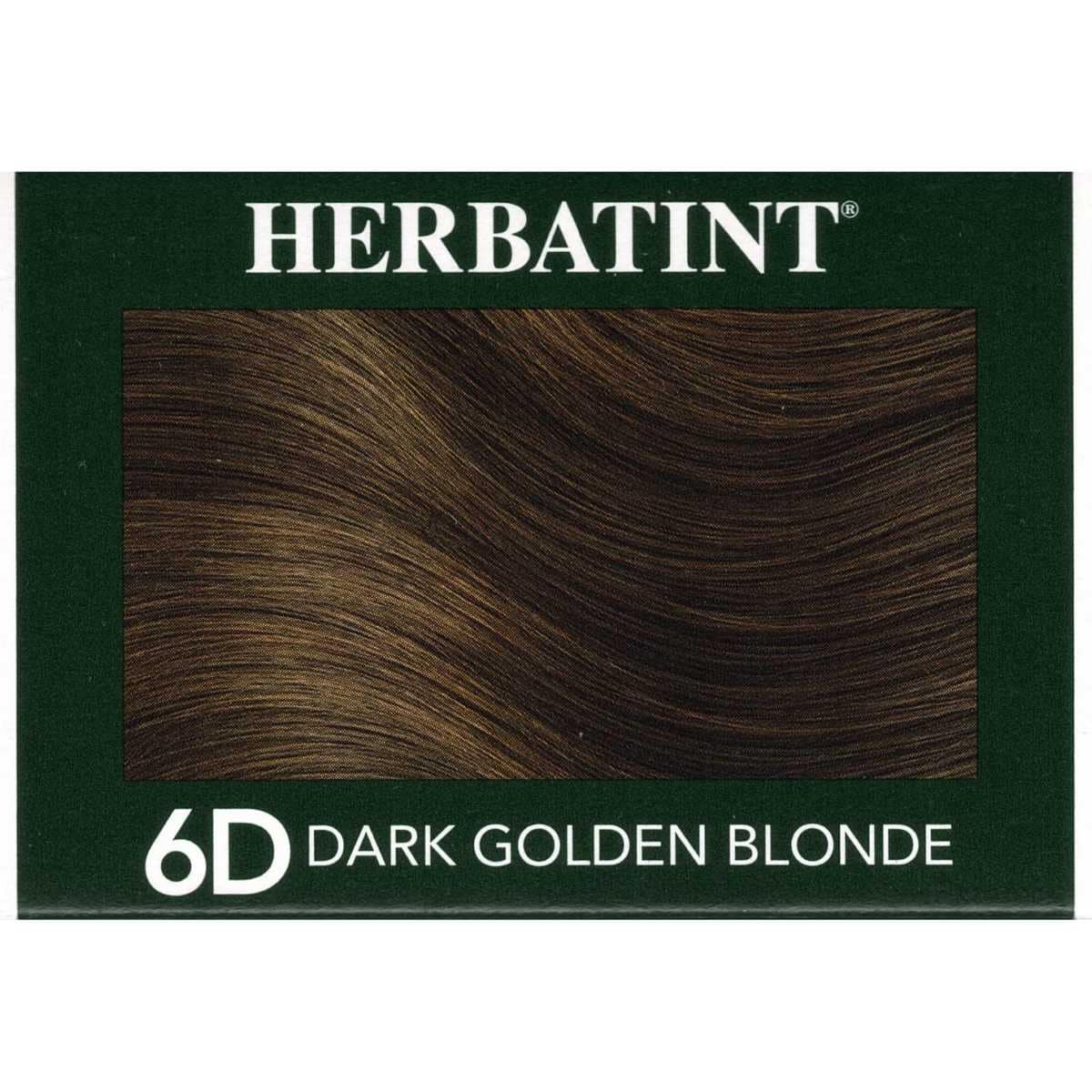 Herbatint Permanent Hair Colour Gel 6D Dark Golden Blonde 150ml