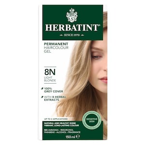Herbatint Permanent Hair Colour Gel 8N Light Blonde 150ml
