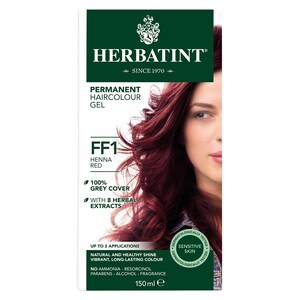 Herbatint Permanent Hair Colour Gel FF1 Henna Red 150ml