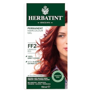 Herbatint Permanent Hair Colour Gel FF2 Crimson Red 150ml