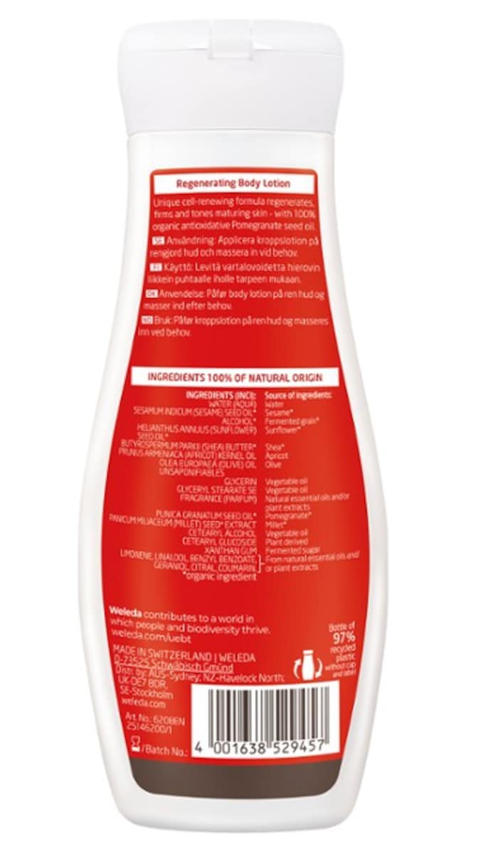 Weleda Regenerating Body Lotion Pomegranate 200ml