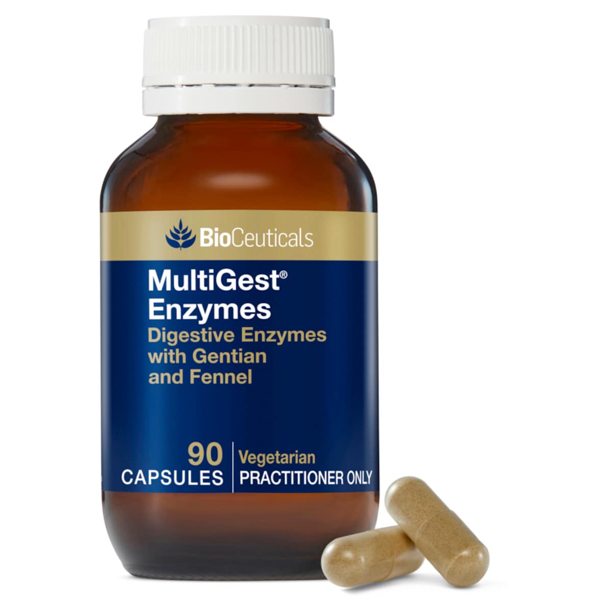 BioCeuticals MultiGest Enzymes 90 Capsules