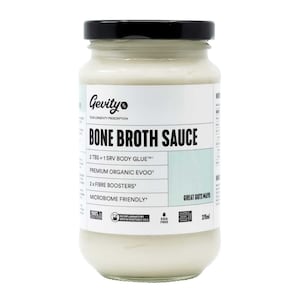 Gevity Rx Bone Broth Sauce Great Guts Mayo 375ml