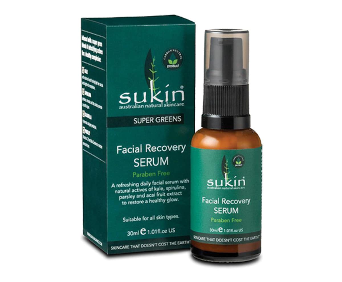 Sukin Super Greens Facial Recovery Serum 30ml