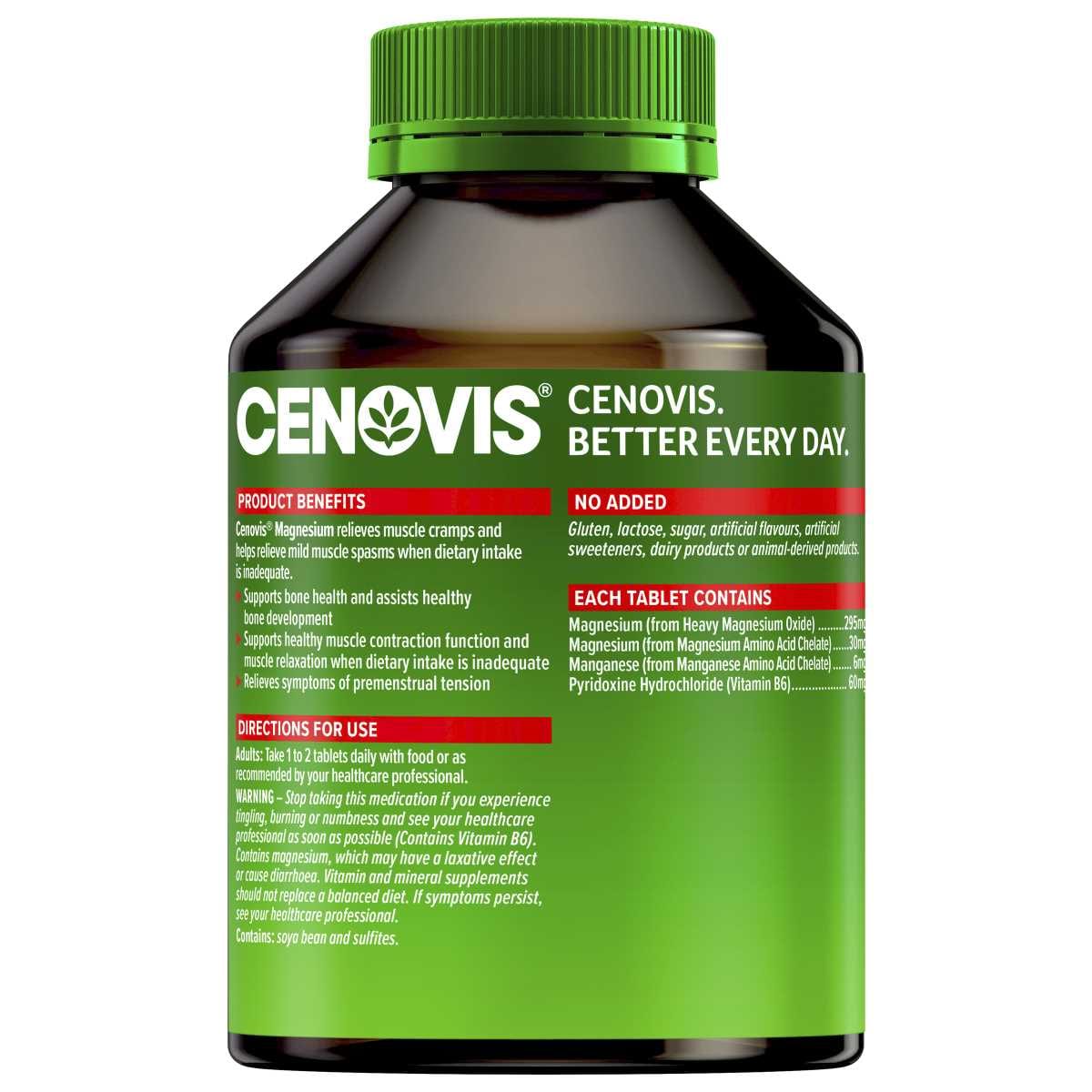 Cenovis Magnesium Value Pack 200 Tablets