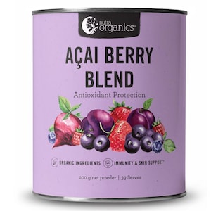 Nutra Organics Acai Berry Blend with Camu Camu 200g