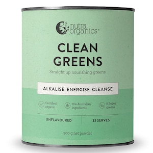 Nutra Organics Clean Greens Powder 200g