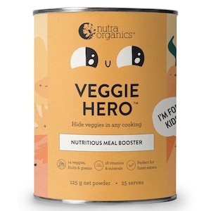 Nutra Organics Veggie Hero 125g