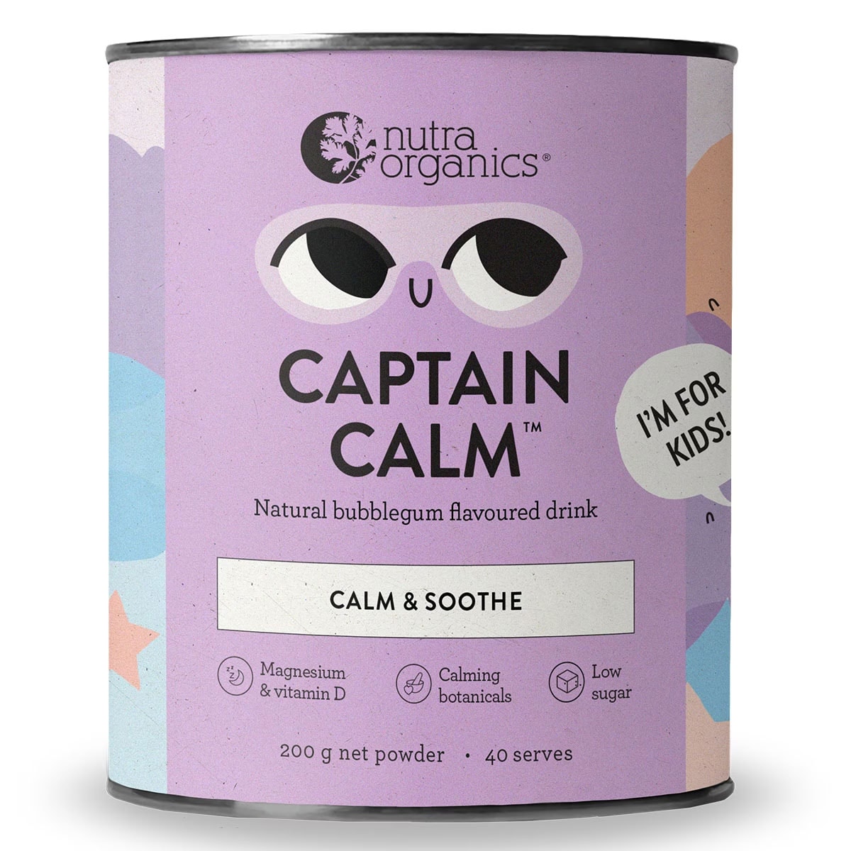 Nutra Organics Captain Calm 200g