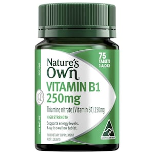 Natures Own Vitamin B1 250mg 75 Tablets
