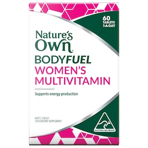 Natures Own Bodyfuel Womens Multivitamin 60 Tablets