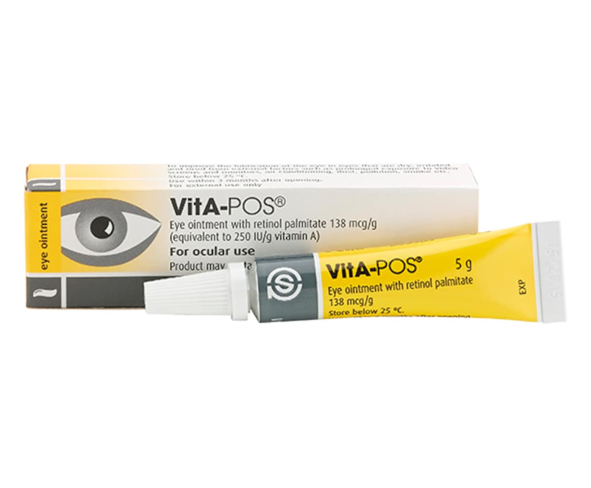 VitA-Pos Eye Ointment Vitamin A 5g