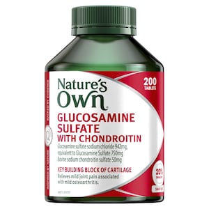 Natures Own Glucosamine Sulfate with Chondroitin 200 Tablets
