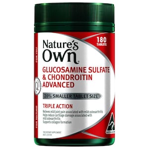 Natures Own Glucosamine Sulfate & Chondroitin Advanced 180 Tablets