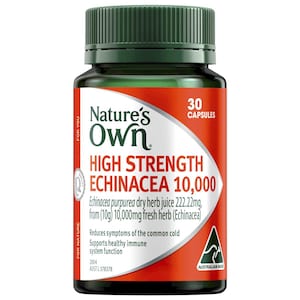 Nature's Own High Strength Echinacea 10000mg 30 Capsules