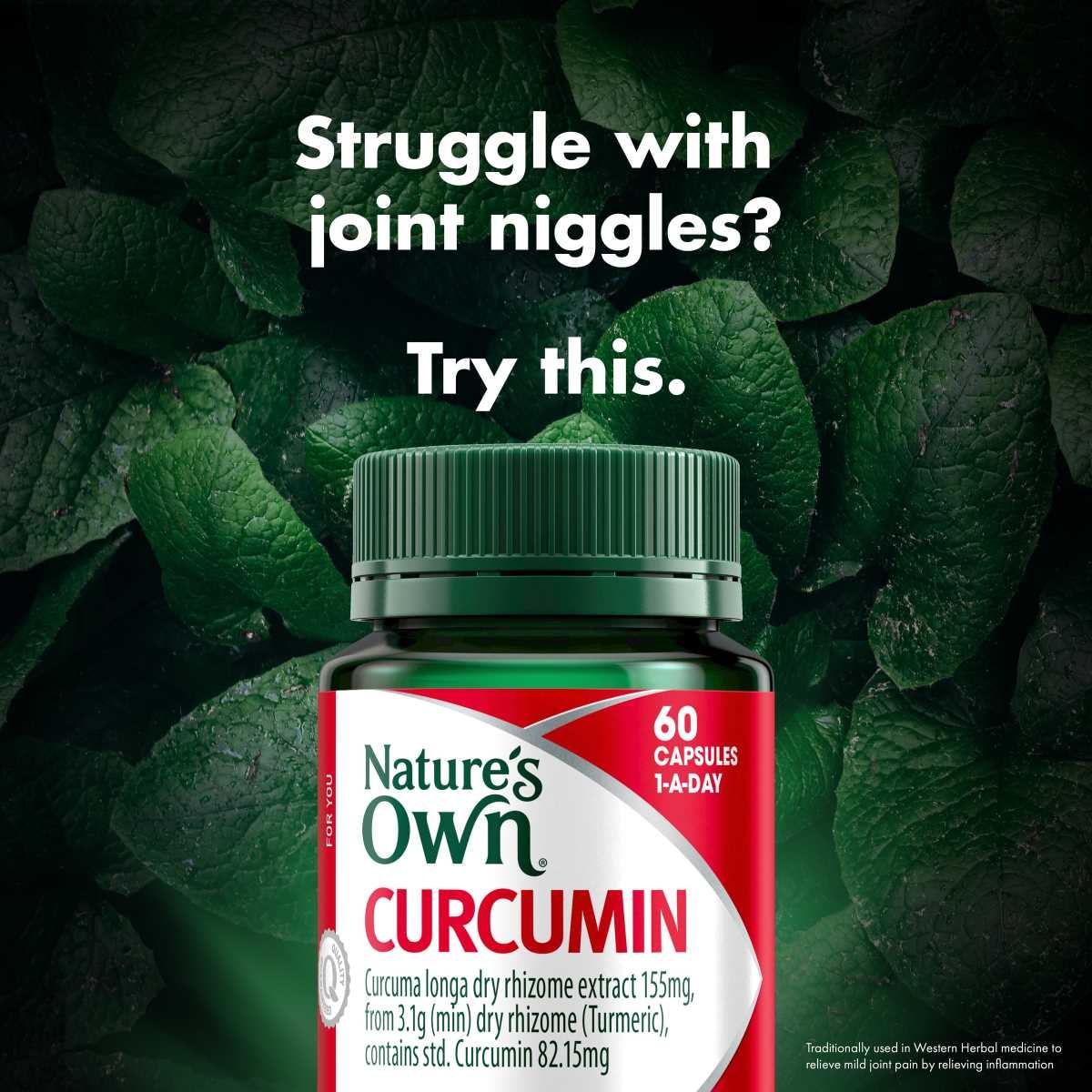 Nature's Own Curcumin 60 Capsules