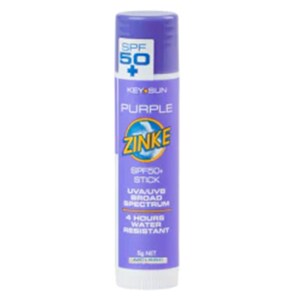 Key Sun Zinke Stick SPF 50+ Purple 5g