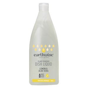 Earthwise Dish Liquid Lemon & Aloe Vera 750ml