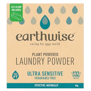Earthwise Laundry Powder Fragrance Free 4Kg