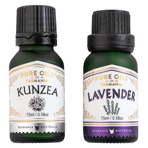 Pure Oils of Tasmania Double Pure Oil Kunzea + Lavender