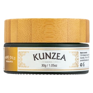 Pure Oils of Tasmania Kunzea Nourishing Cream in Bamboo Box 30ml